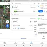 INTERFACCIA di Google Maps Applicazione avviata 1