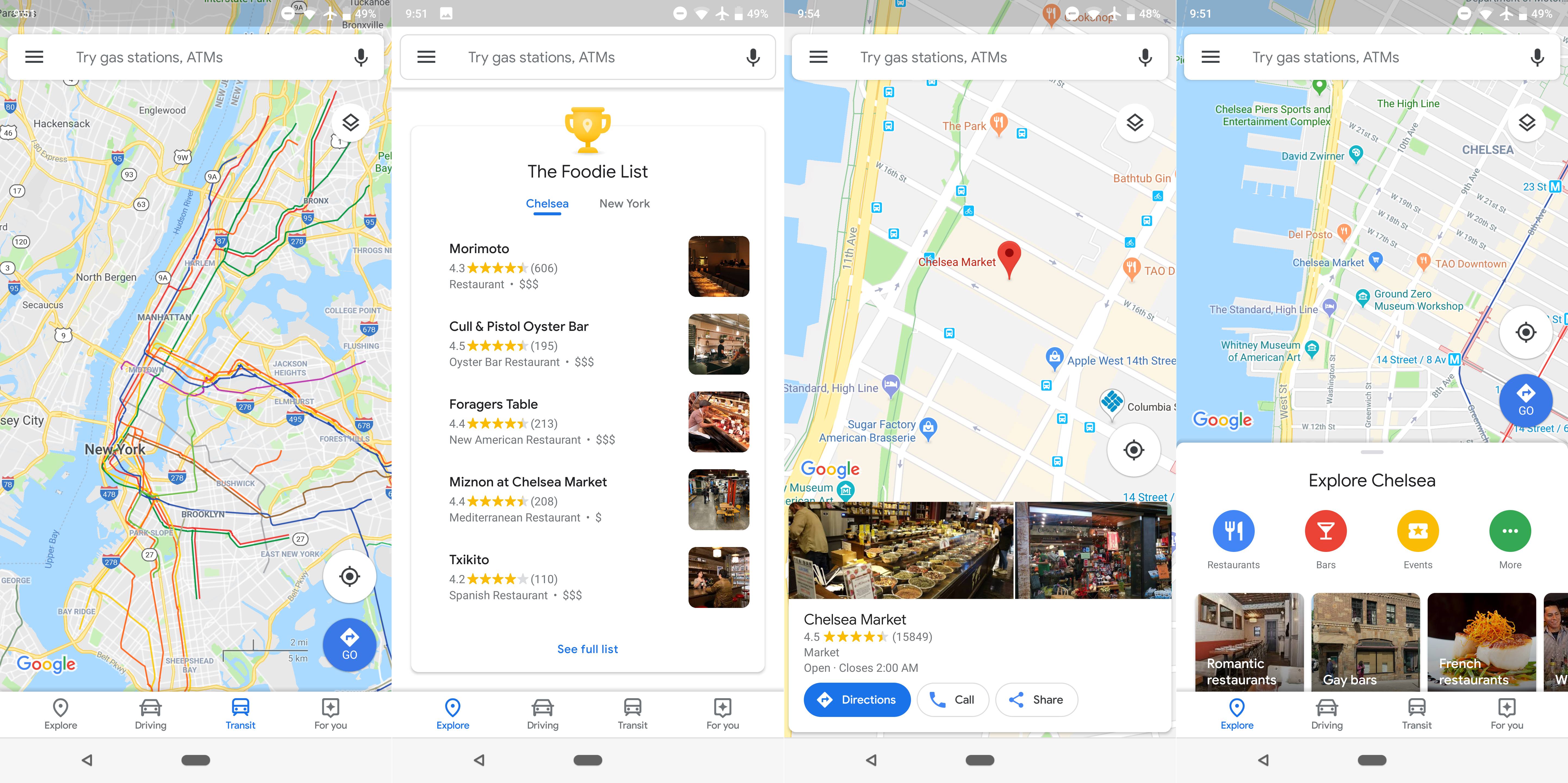 Google Maps NYT DESIGN LANCERET applikation 1