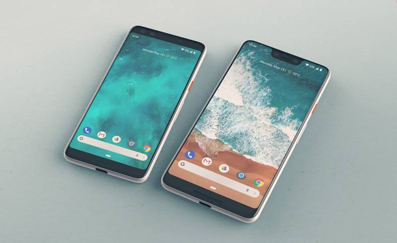 Google Pixel 3 AAN Eerste afbeeldingen