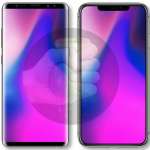 Ontwerpvergelijking Samsung Galaxy Note 9 versus iPhone X Plus 1