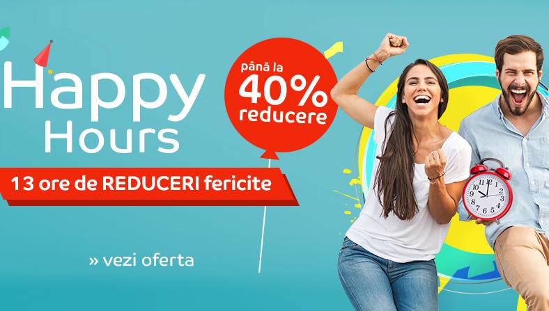 eMAG ULTIMELE ORE de Reduceri SPECIALE Happy Hours