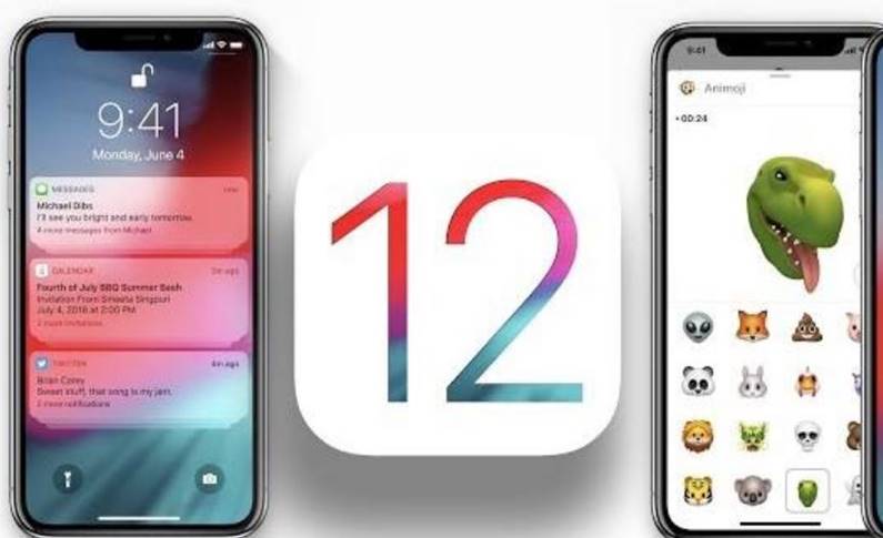 iOS 12 Zmiany w interfejsie szczegółów Apple