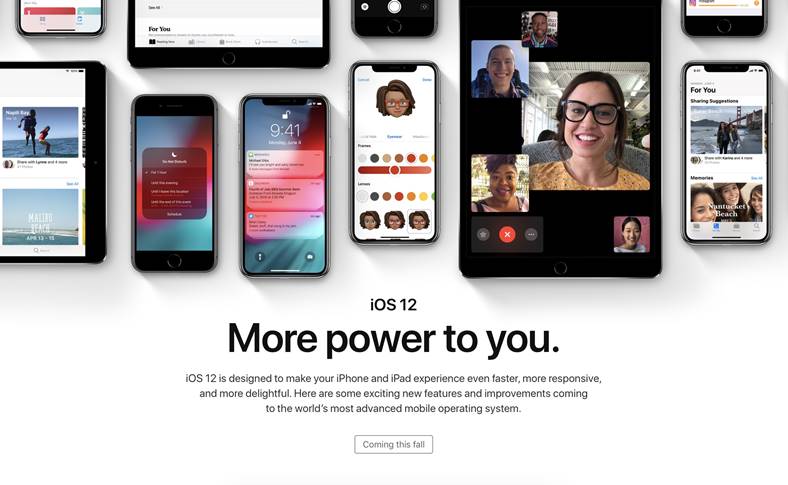 Delusione delle impressioni di iOS 12