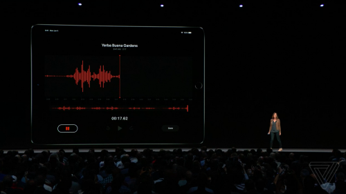 iOS 12 voice memos