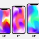 iPhone 9 iPhone X 2018 iPhone X Plus BOCETOS Diseño