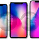 Conception de l'iPhone 9, de l'iPhone X 2018 et de l'iPhone X Plus