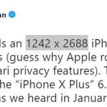 iPhone X Plus Neue Bildschirmauflösung 1