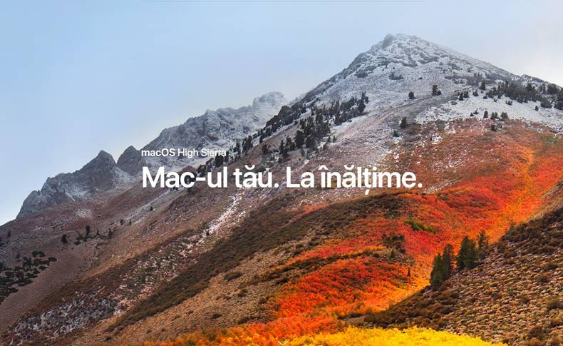 macOS High Sierra 10.13.5