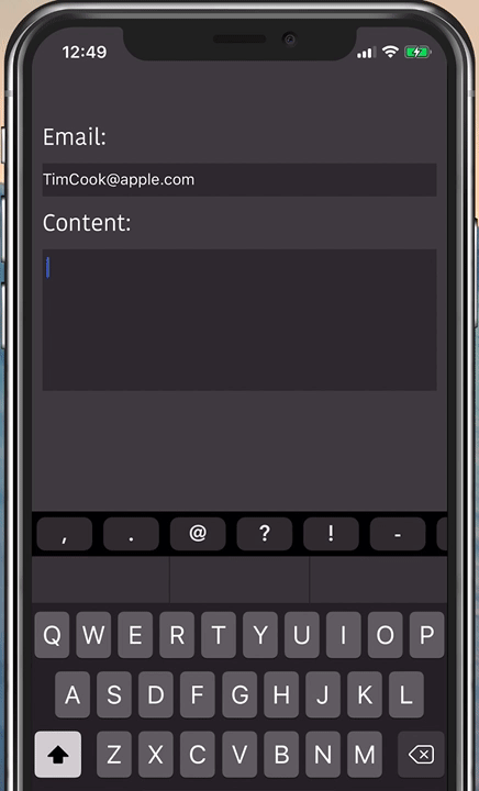 Koncepcja Funkcja Touch Bar iPhone 350096 3