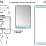 Samsung GALAXY X HIDDEN Screen taitettava puhelin 3