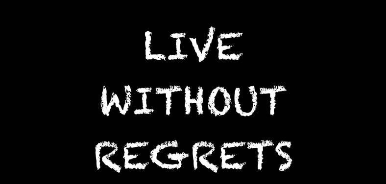 live without regrets wallpaper