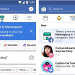 Facebook NYHETER iPhone Android-applikation 1