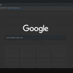 Navegador Google Chrome en modo oscuro 1