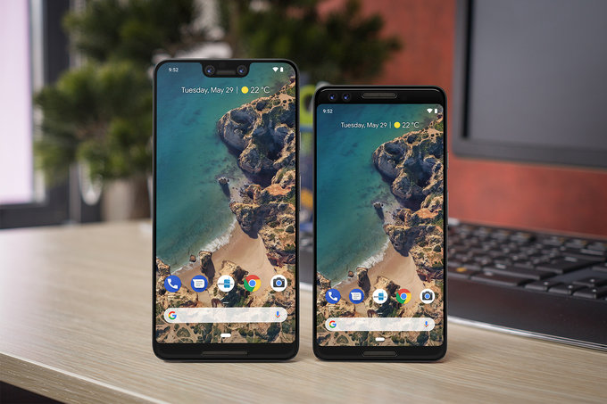 Unidad de IMÁGENES Google PIXEL 3 XL ENCENDIDA