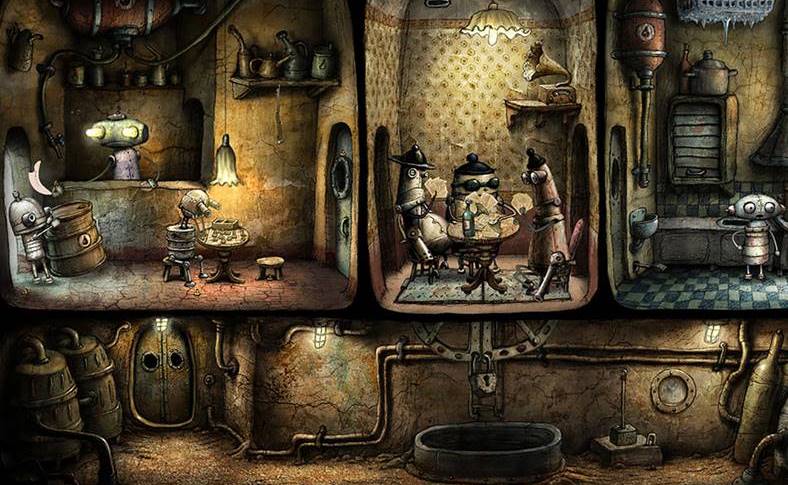 Machinarium alennettuun hintaan iPhone iPad