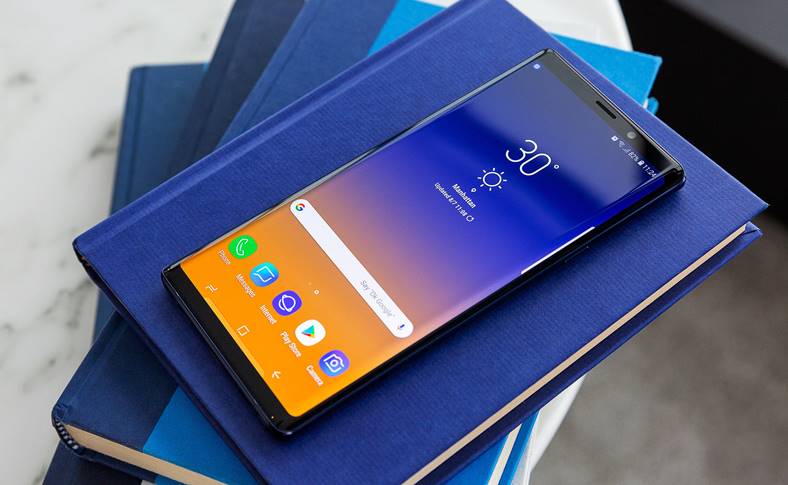 Das Samsung GALAXY Note 9 übertrifft die Leistung des iPhone X