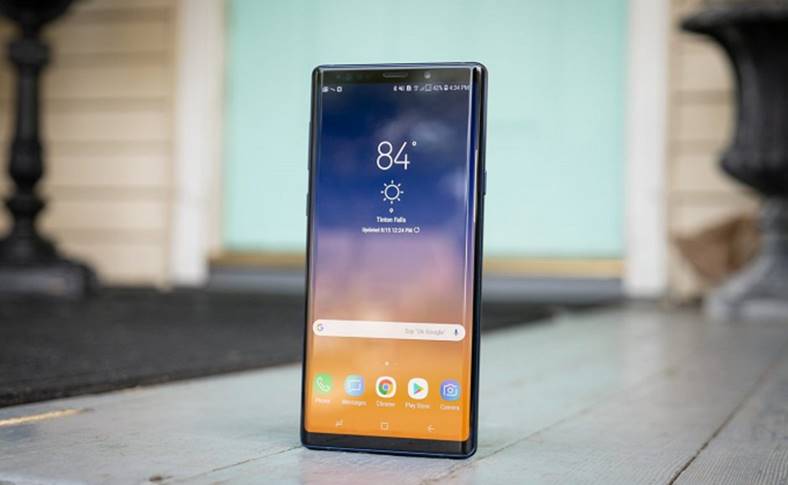 Samsung GALAXY Note 9 ONGELMAT -näyttö