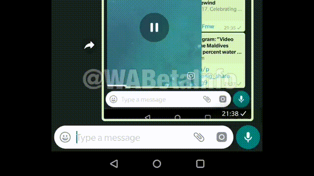 WhatsApp ERIKOIStoiminto Android 1