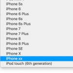 iPhone XX iOS 12 1