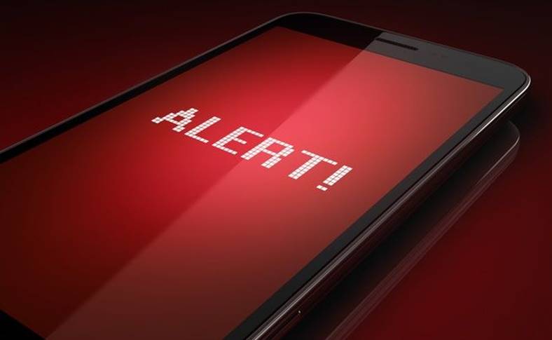 RO-ALERT application for iPhone and Android