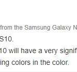 Samsung GALAXY S10 design nou 1