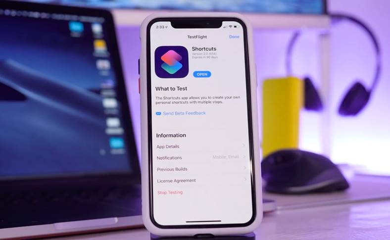 Siri Shortcuts ios 12