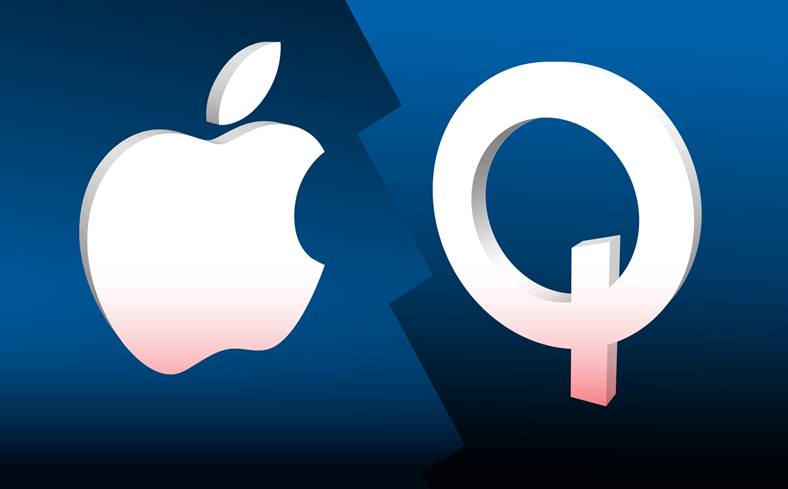 Apple acusaciones de robo de Qualcomm.