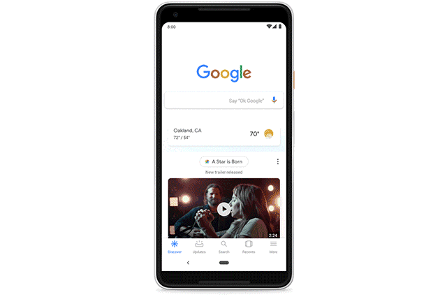 google feed discover 1