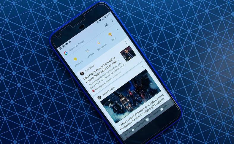 google feed discover