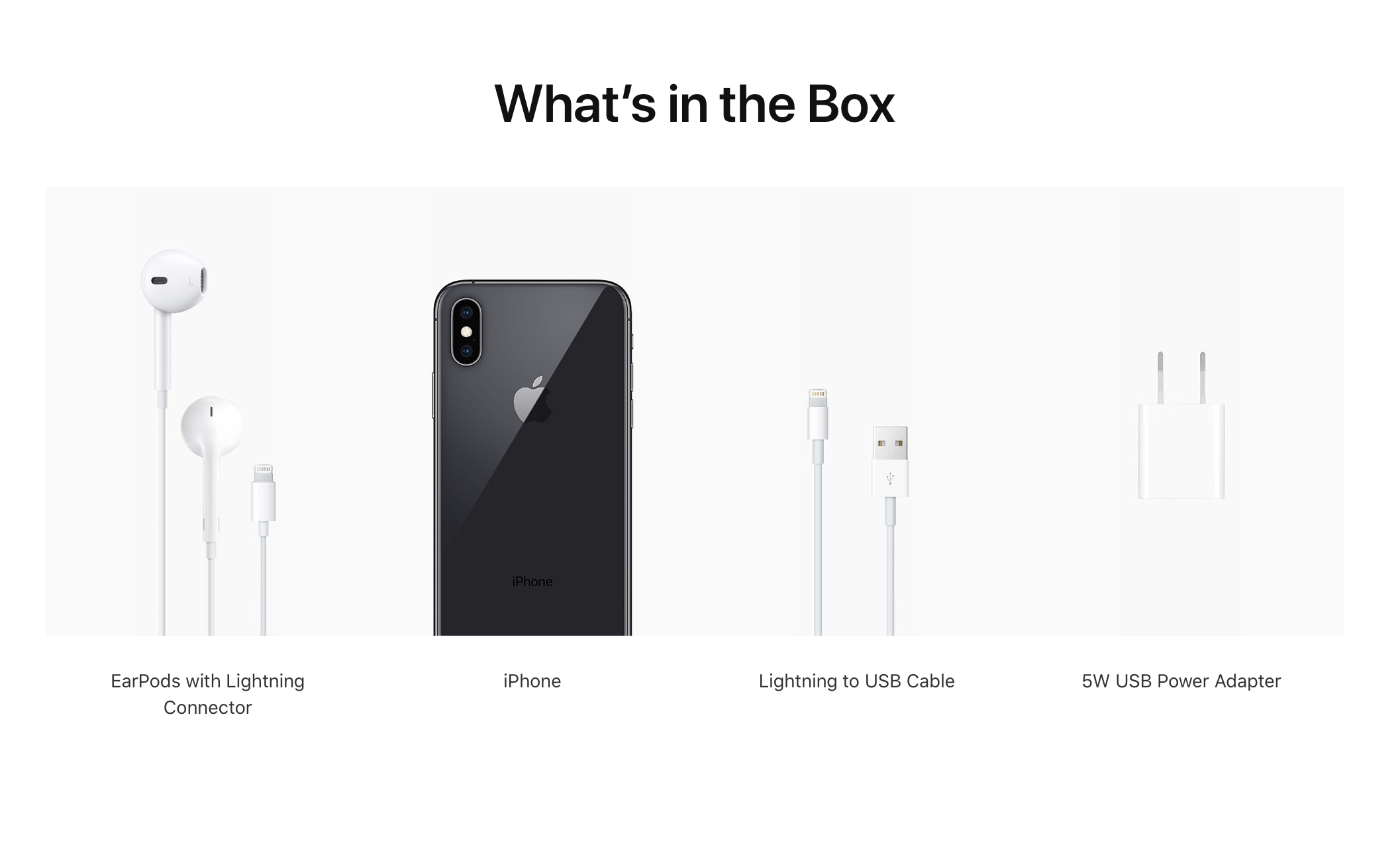 iPhone XS Ladegerät USB-C 1