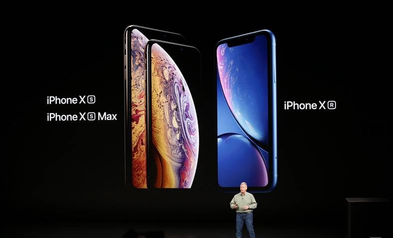 iphone xs xs max xr prislansering i Rumänien