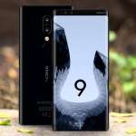 lecteur d'empreintes digitales d'écran Nokia 9 Concept