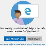 Windows 10 edge chrome firefox 1