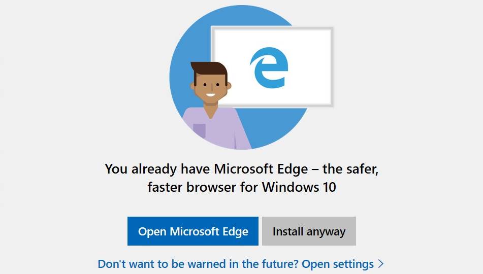 Windows 10 Edge Chrome Firefox 1