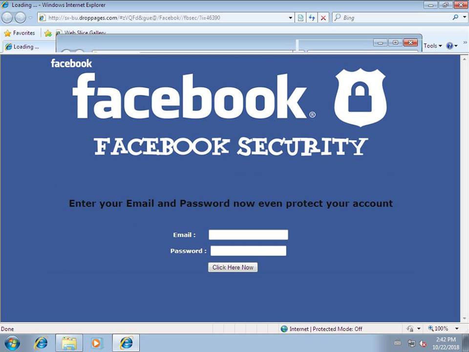 Facebook AVERTIZAREA CERT-RO 1