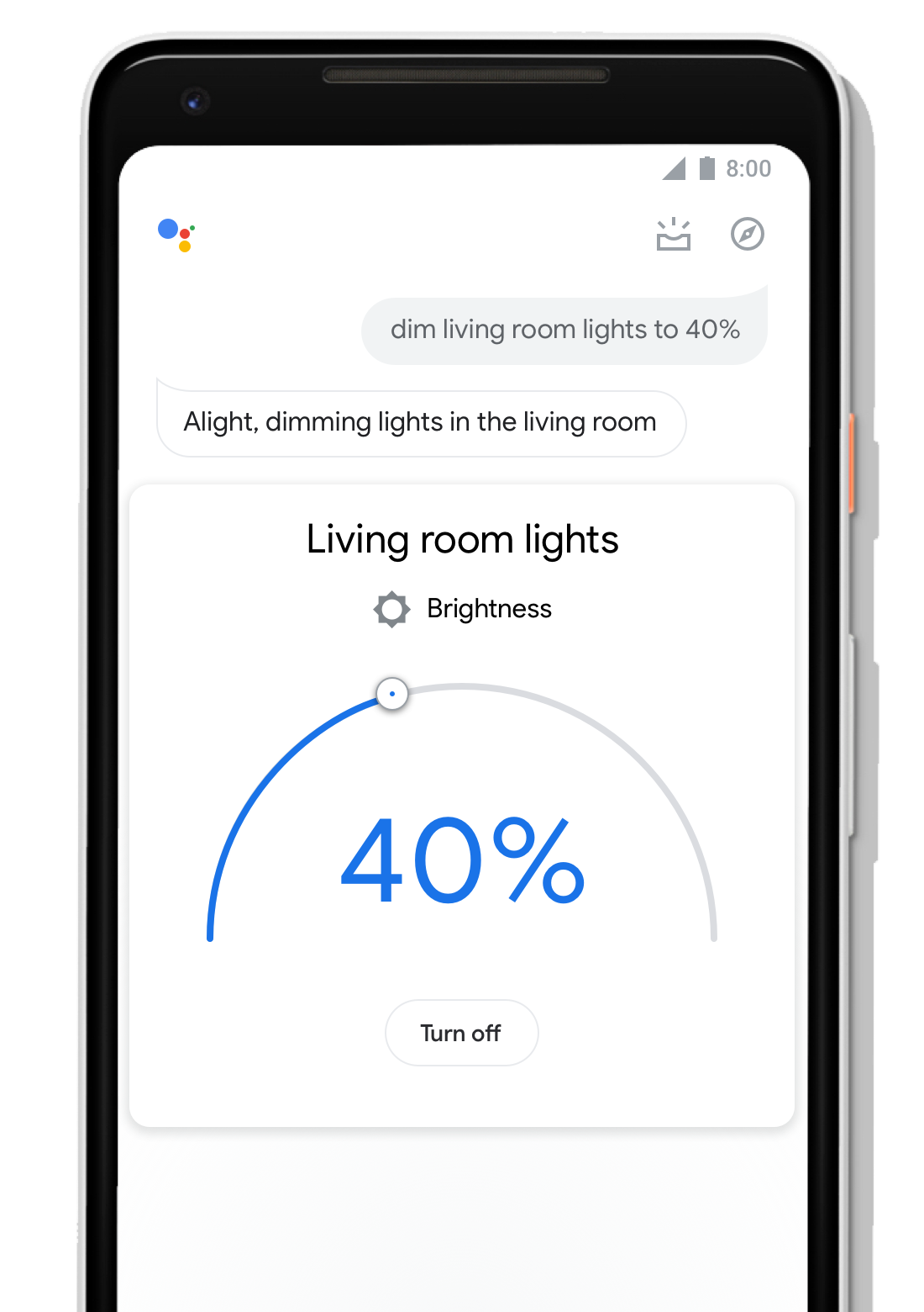 Ontwerpfuncties van Google Assistant 2