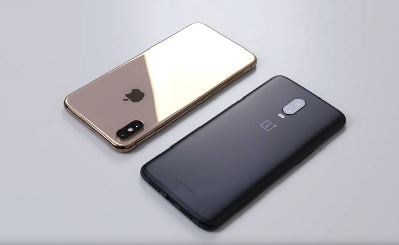 OnePlus 6T contre iPhone XS Max