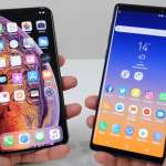 Samsung GALAXY Note 9 hastigheter 4g iphone xs