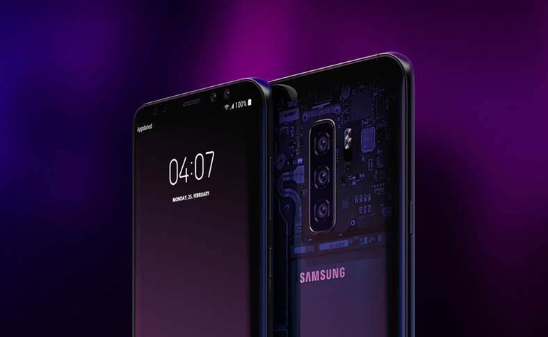 Samsung GALAXY S10 SLAB iPhone XS