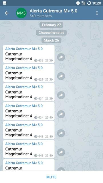 terremoto ahora configuración de alerta ios android 1