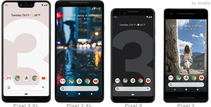 google pixel 3 xl spécifications de prix version 1