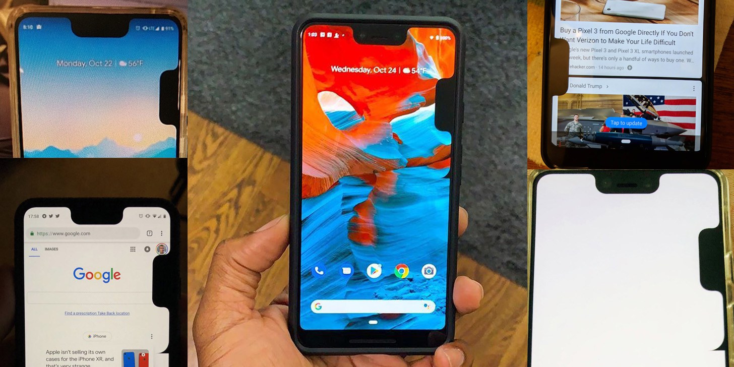 google pixel 3 xl klippningsproblem 1