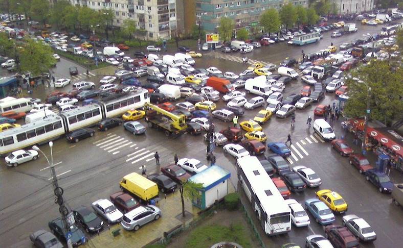 Pollution à Bucarest