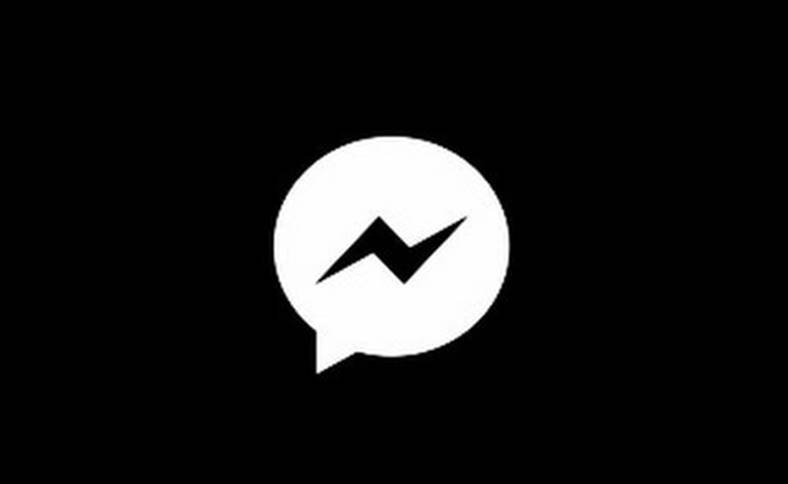 Facebook Messenger mørk