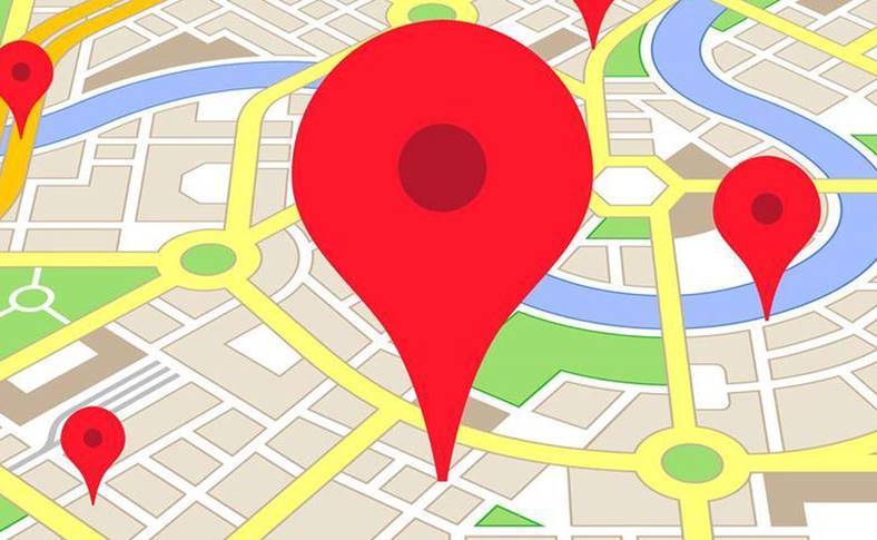 Google Maps-interface