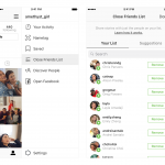 Instagram close friends stories
