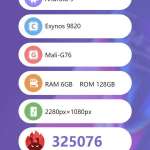 Samsung GALAXY S10 antutu performante