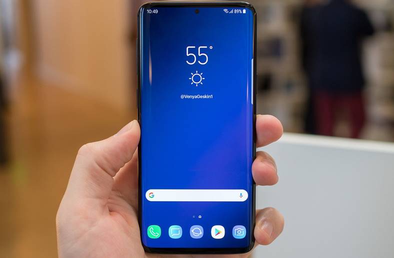 Samsung GALAXY S10 udskæring