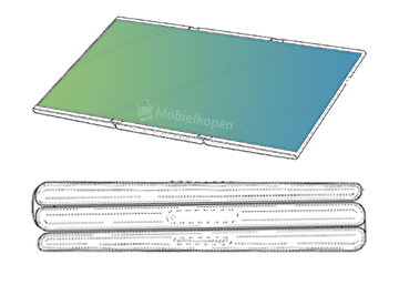 Samsung hopfällbar surfplatta 2