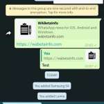 WhatsApp private messages 1